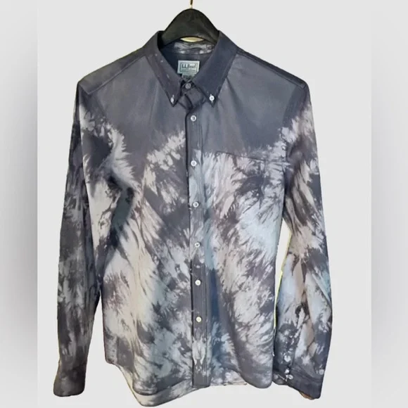 L.L. Bean | Shirts | Ll Bean Mens Tie Dye Buttonup Shirt Wrinkle Free Slim Fit 0 Cotton | Poshmark L.L. Bean | Shirts | Ll Bean Mens Tie Dye Buttonup Shirt Wrinkle Free Slim Fit 0 Cotton | Poshmark